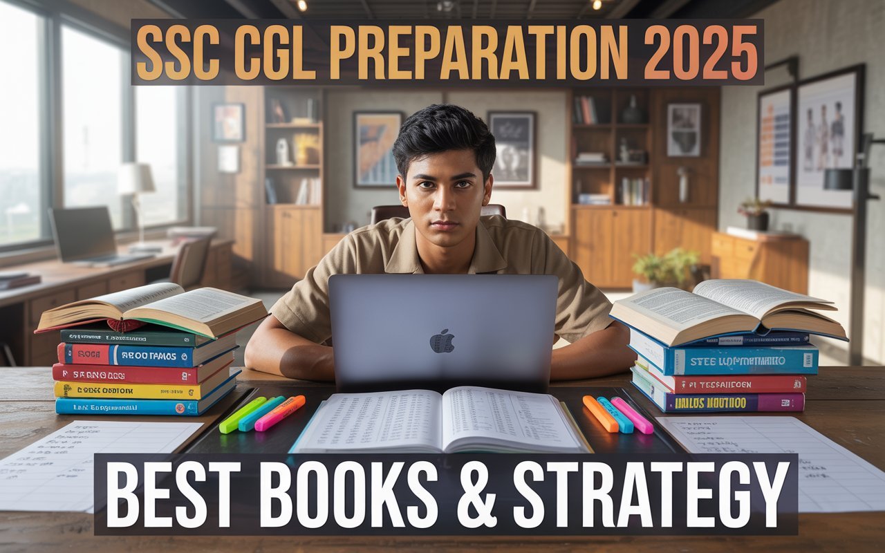 SSC CGL Exam Preparation Tips & Best Books 2025 - Study Goal