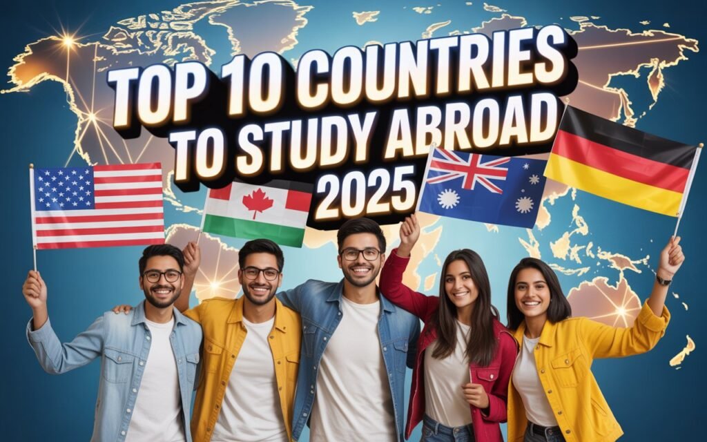 Top 10 Countries for Indian Students to Study Abroad